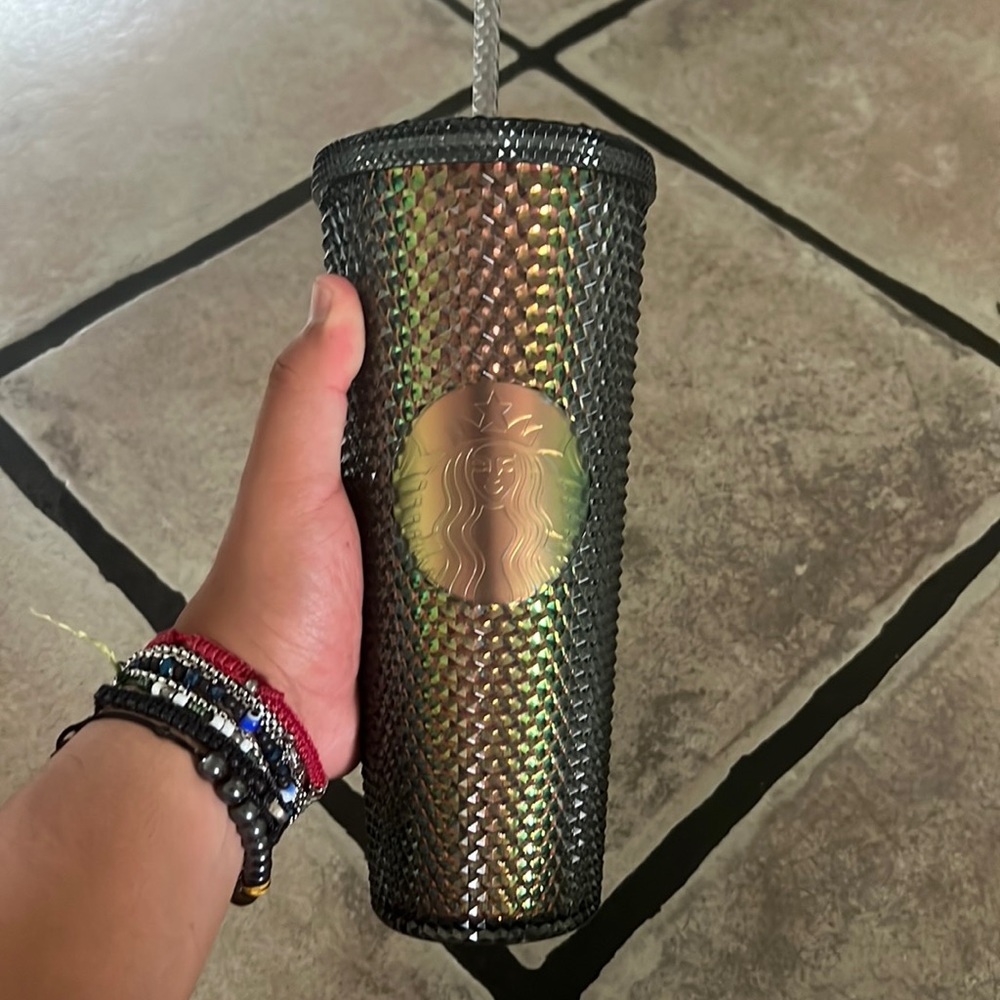 New Starbucks studded cup.